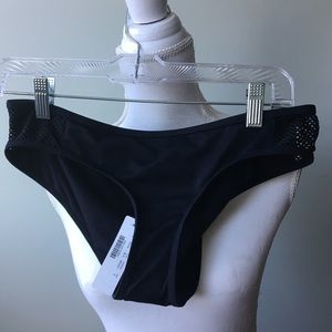 J.Crew bikini bottom with netting detail. NWT
